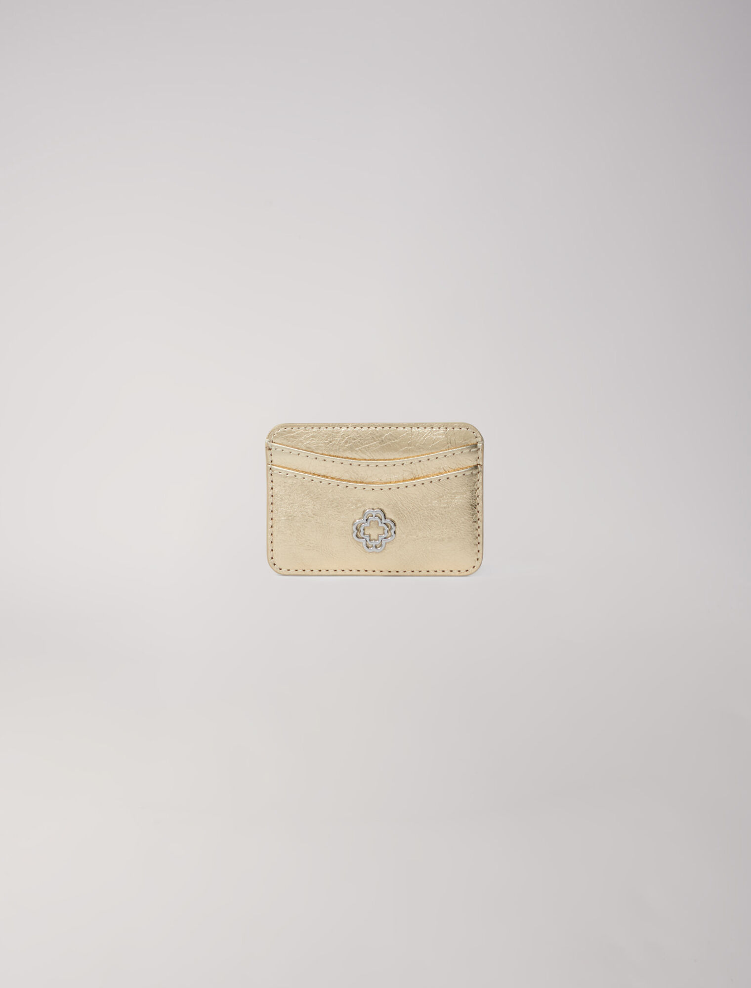 Kartenetui aus rissigem Leder