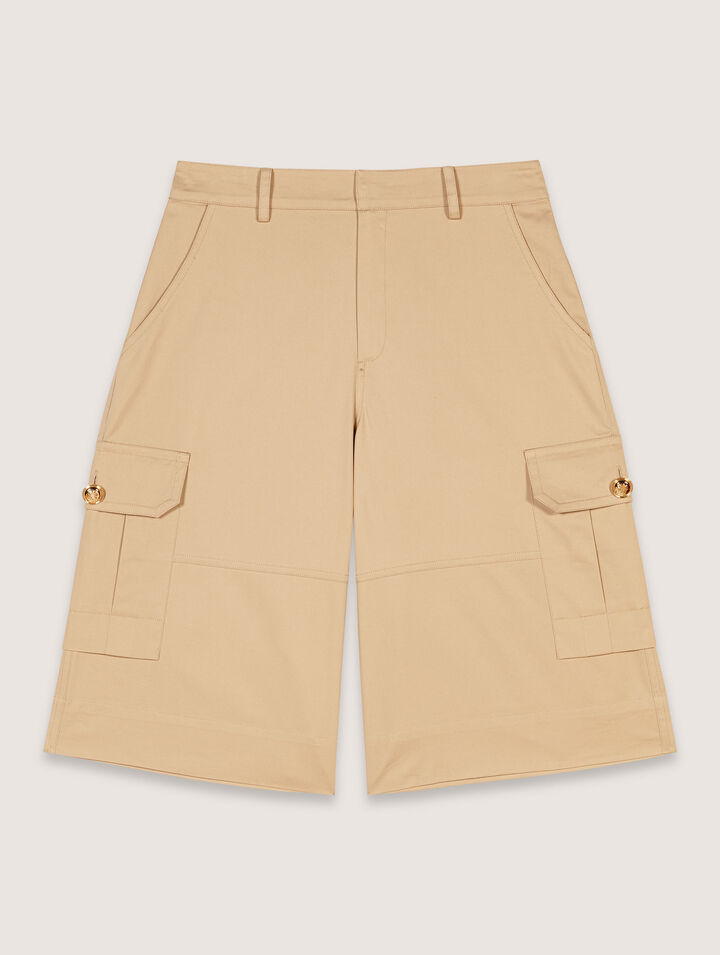 Bermudashorts aus Baumwolle