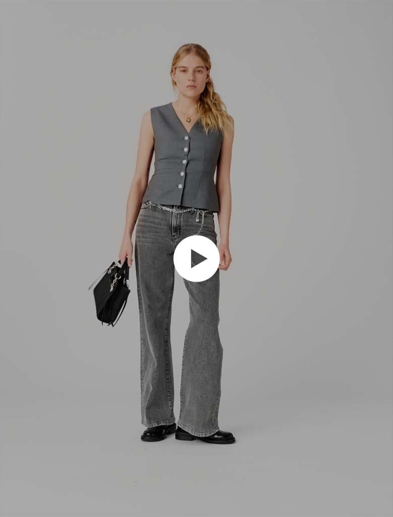 Blazer mit Schmuckkn&ouml;pfen