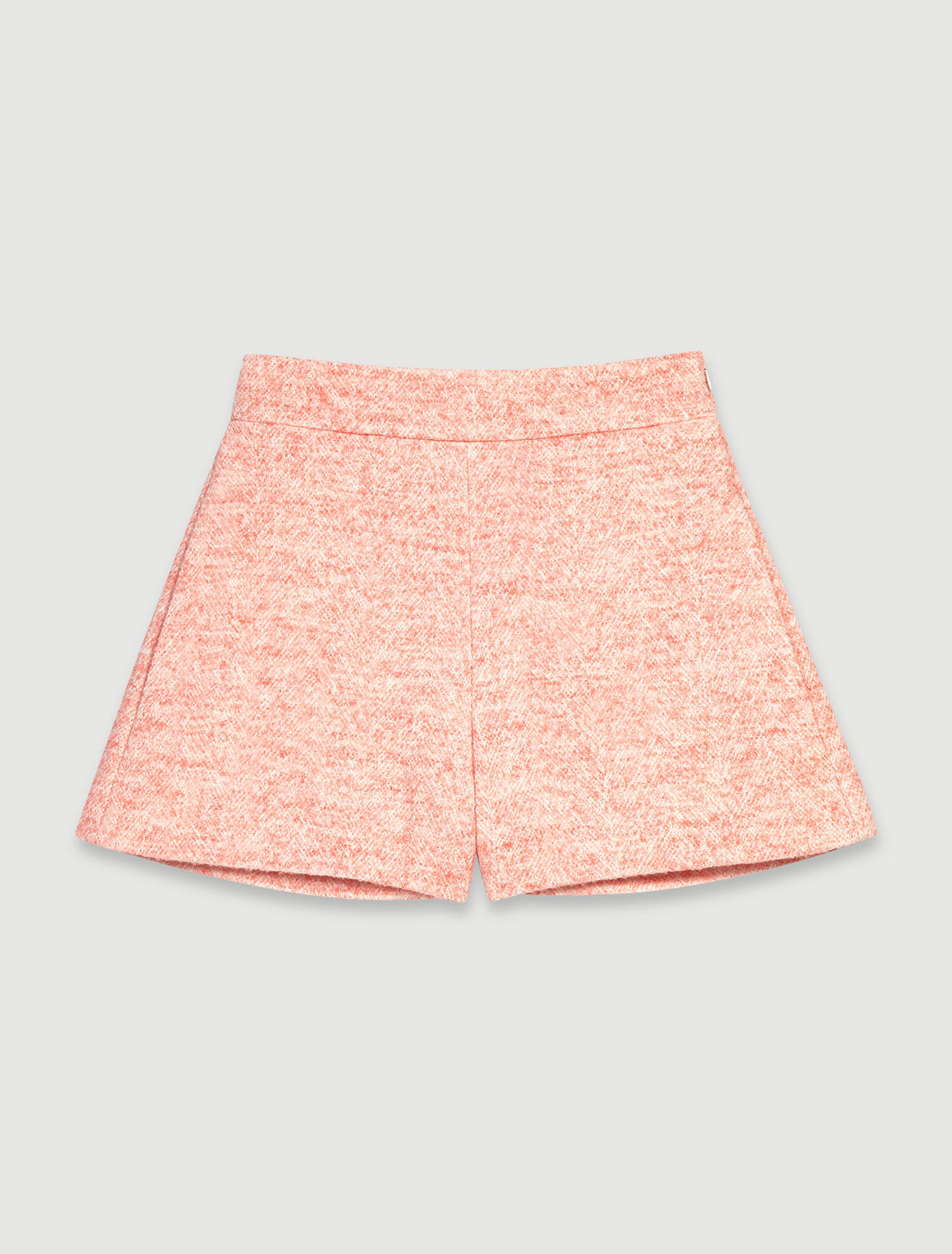 Shorts mit Tweed-Effekt
