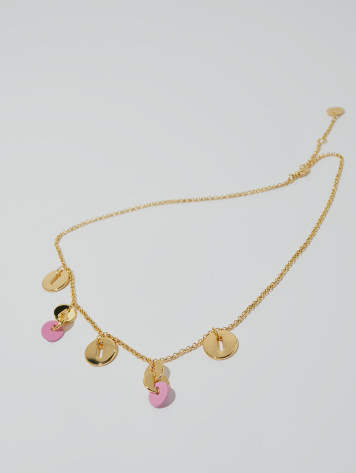 Halskette Kette mit Anhängern