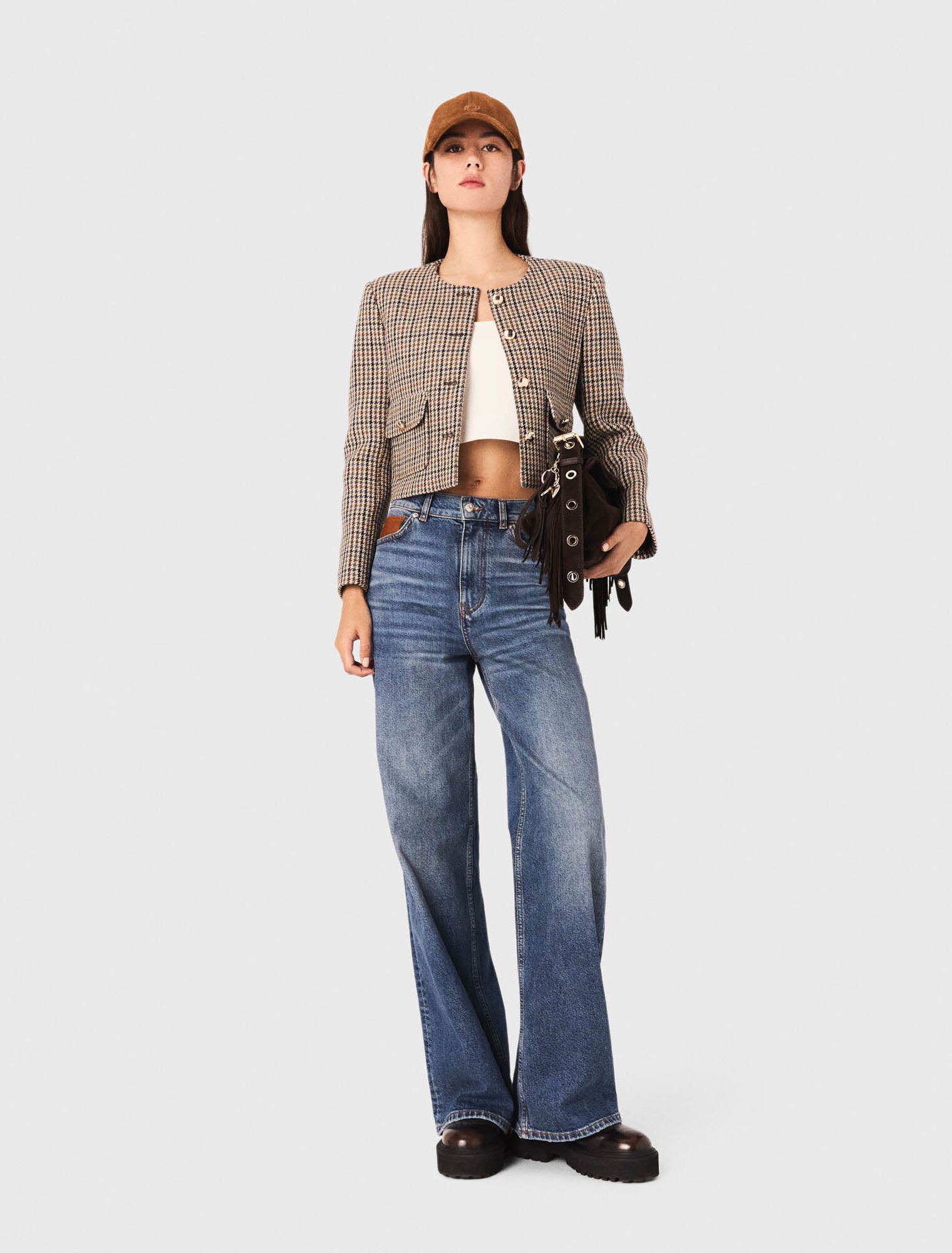 Tasche Miss M aus Wildleder