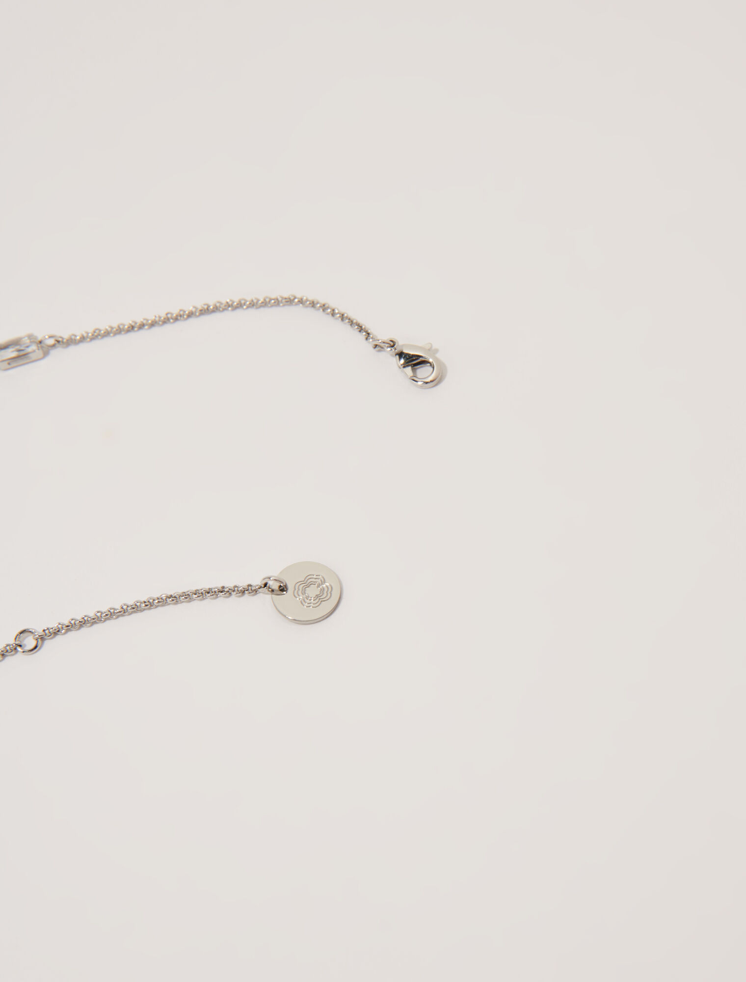 Silber Choker-Halskette mit Strass