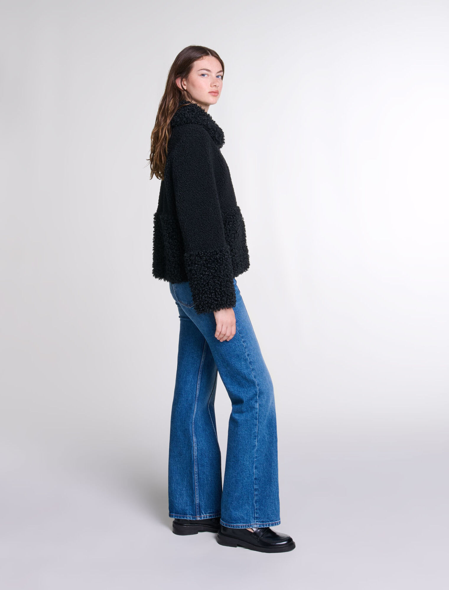 Boucléjacke 