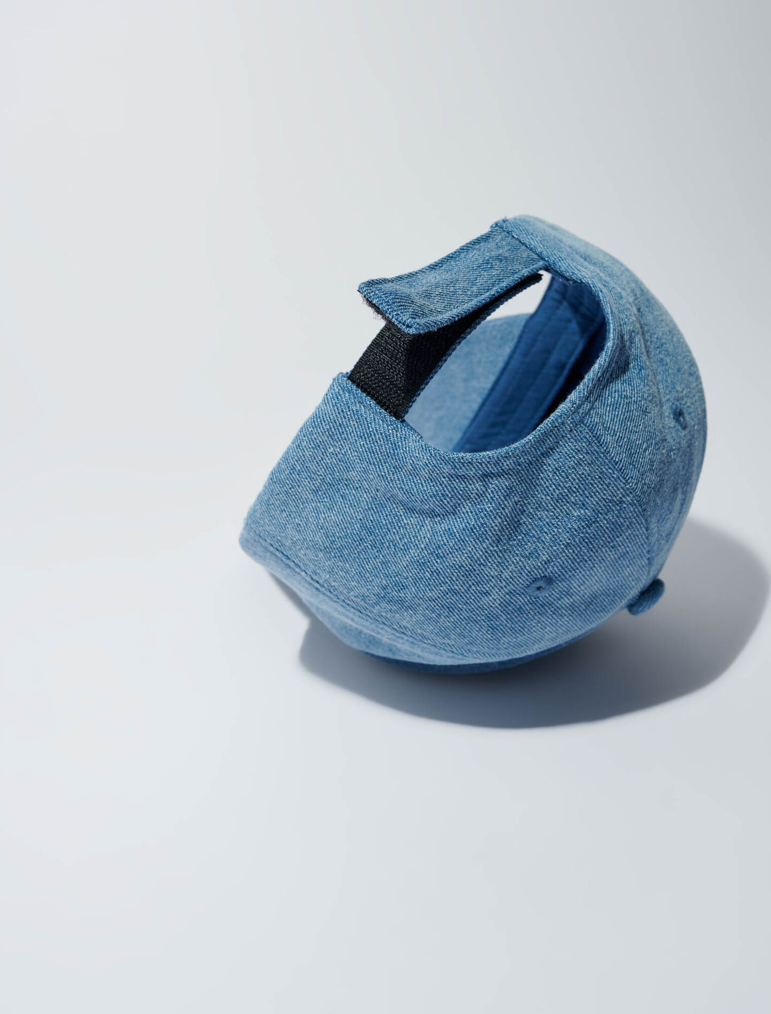 Denim-Cap mit clover-Logo