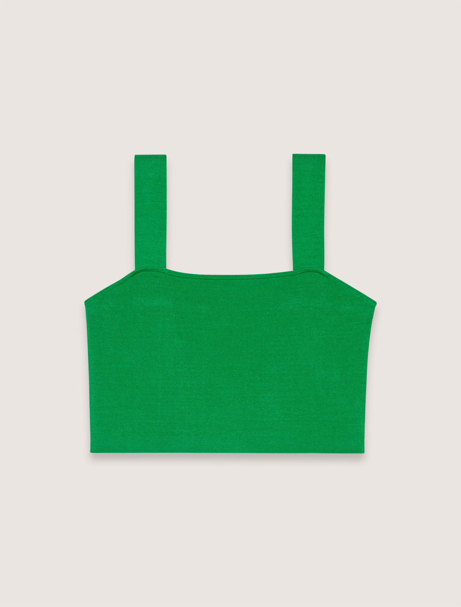 Crop Top aus Strick