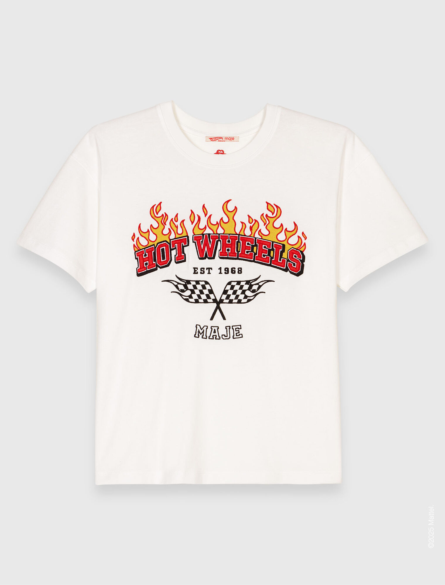 T-Shirt mit Stickerei
