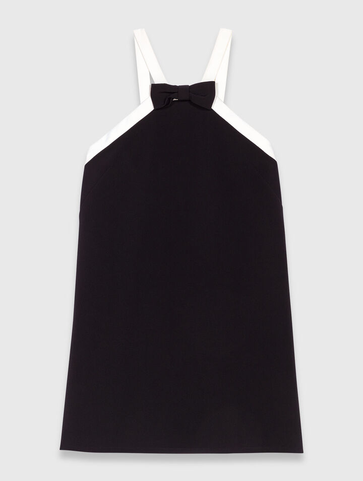 Smokingkleid aus schwerem Crêpe