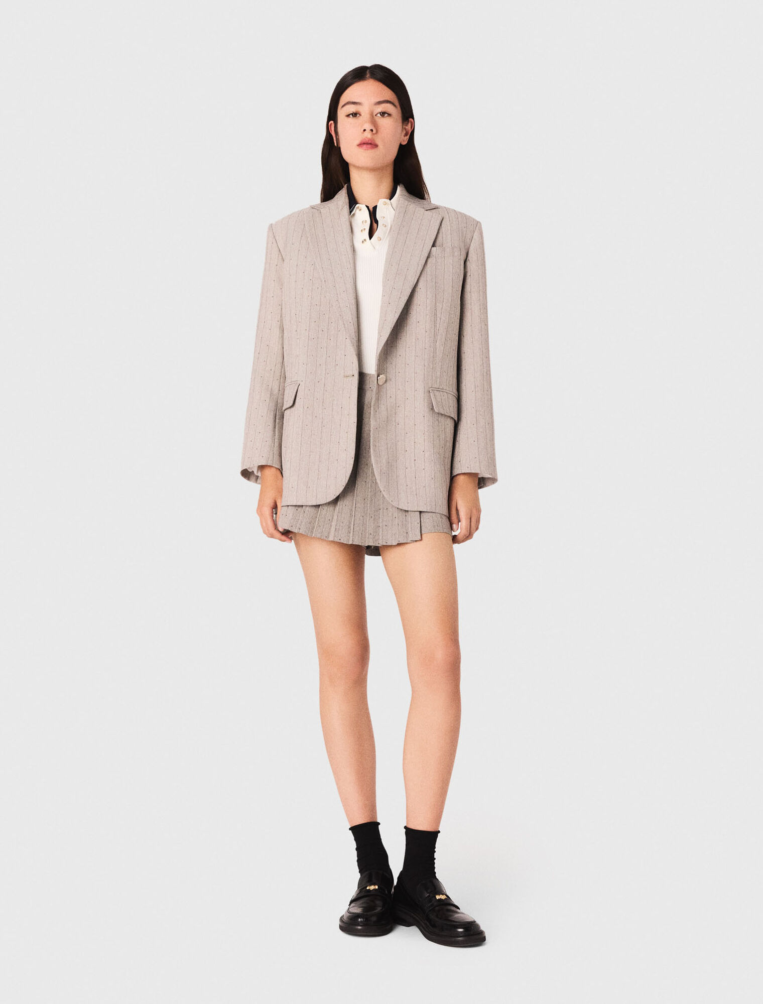 Blazer mit Strass