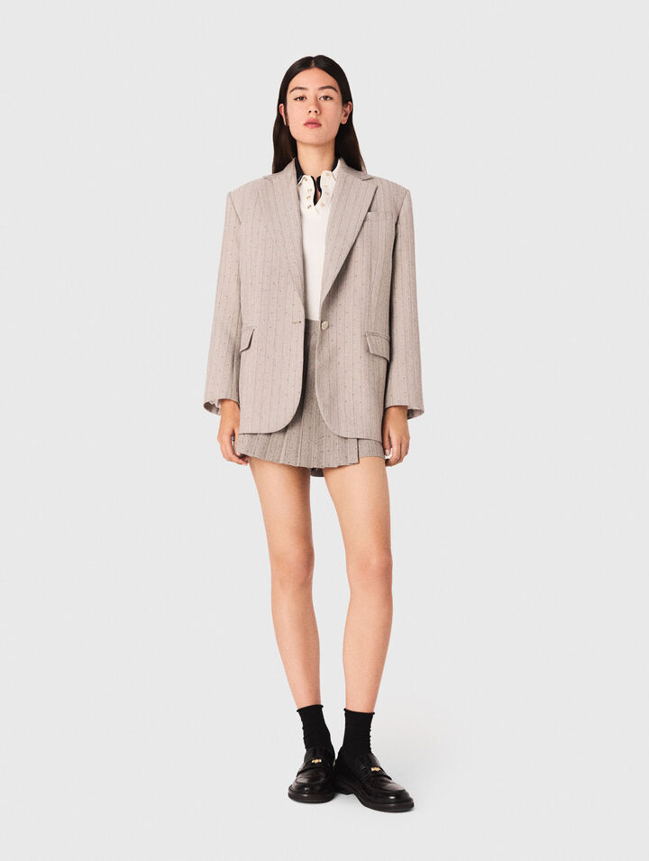 Blazer mit Strass