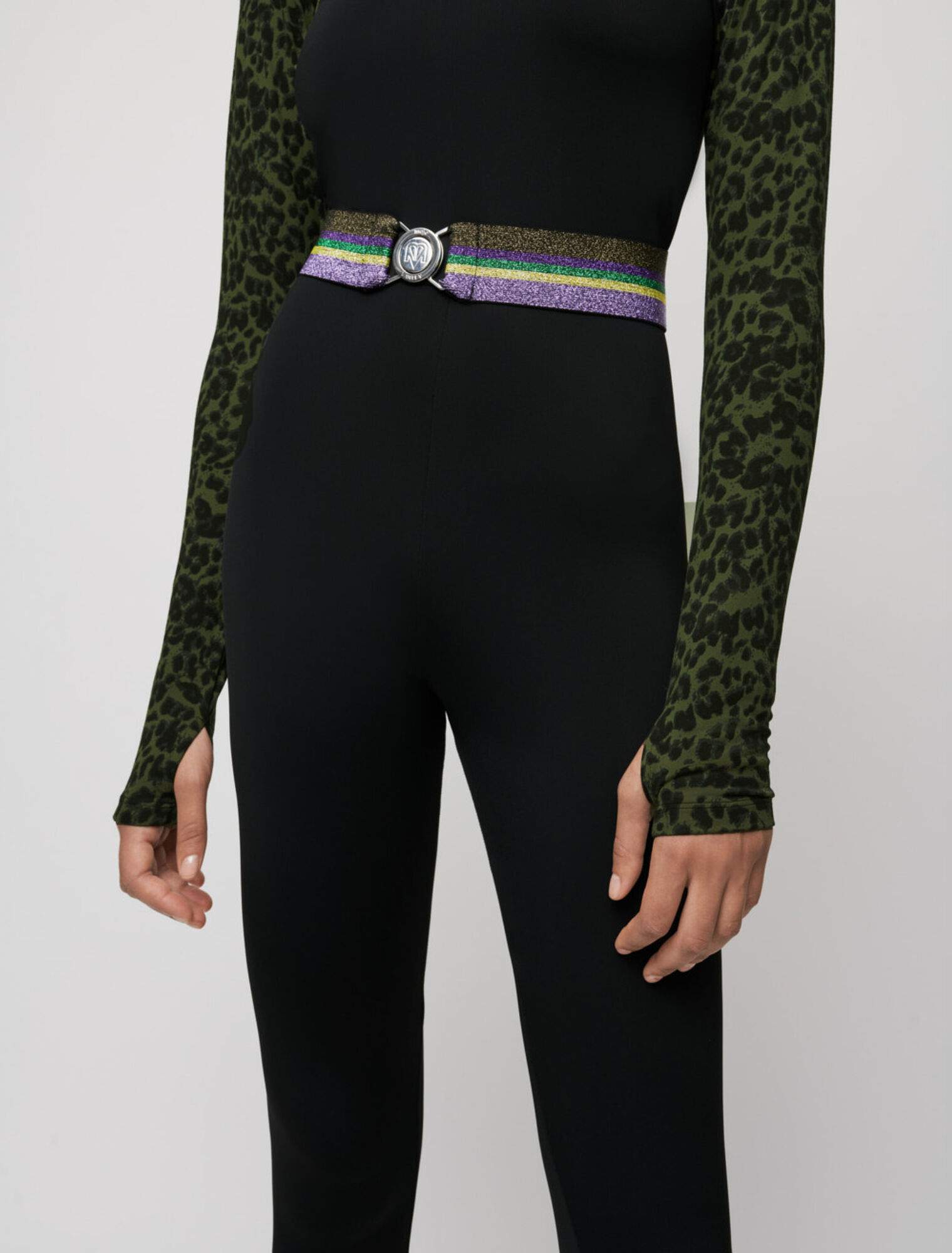 Bedrucktes Mini-Crop-Top