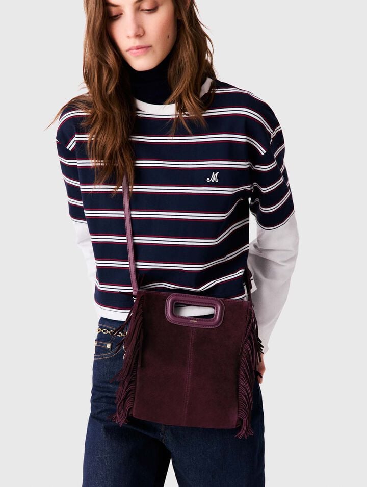 M-Tasche aus Wildleder