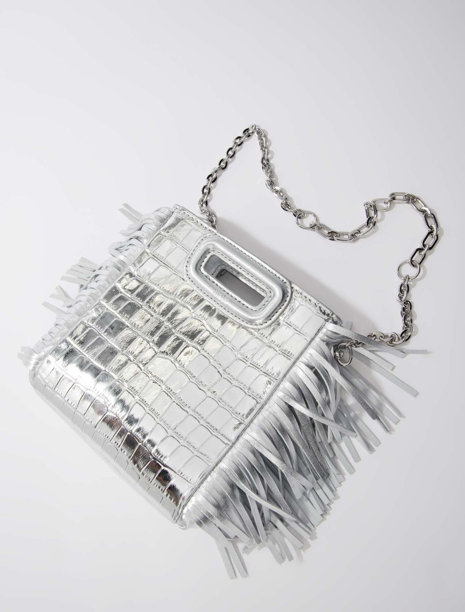 M Mini-Tasche aus Krokodilleder