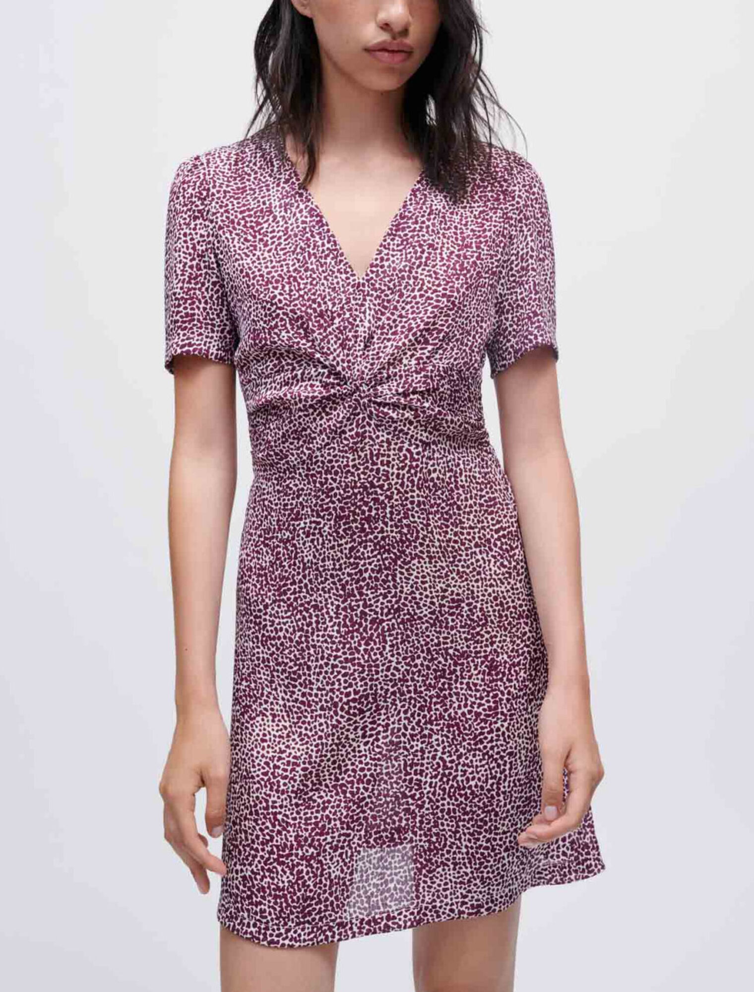 Kleid mit Leopardenmuster