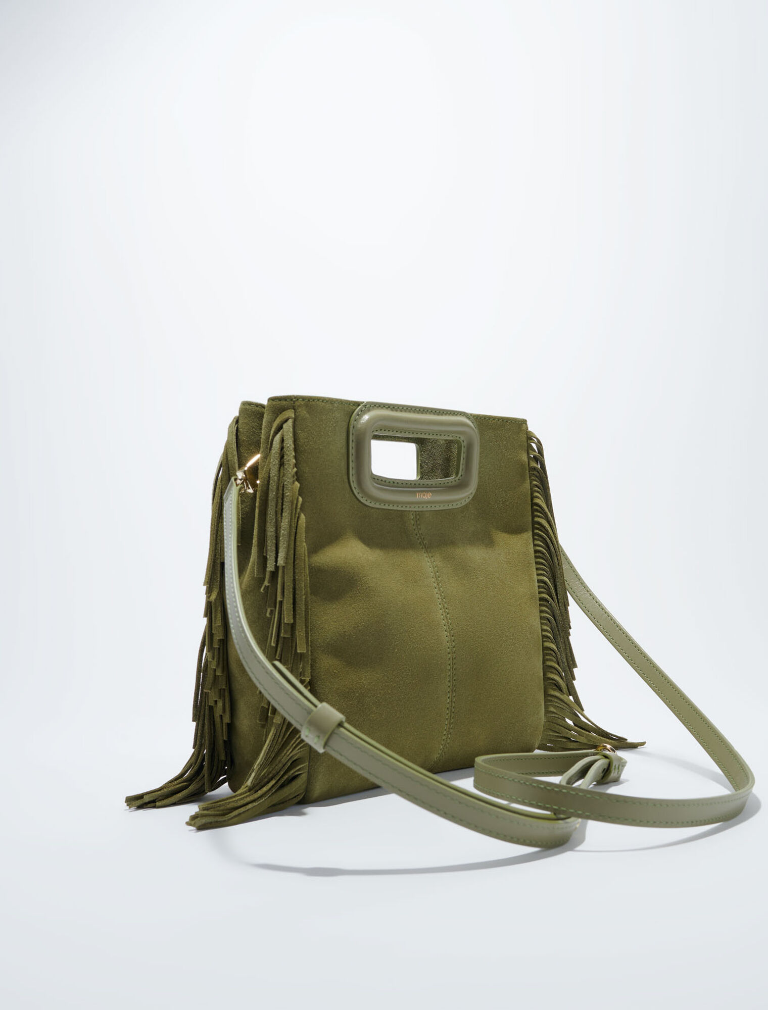 M-Tasche aus Wildleder