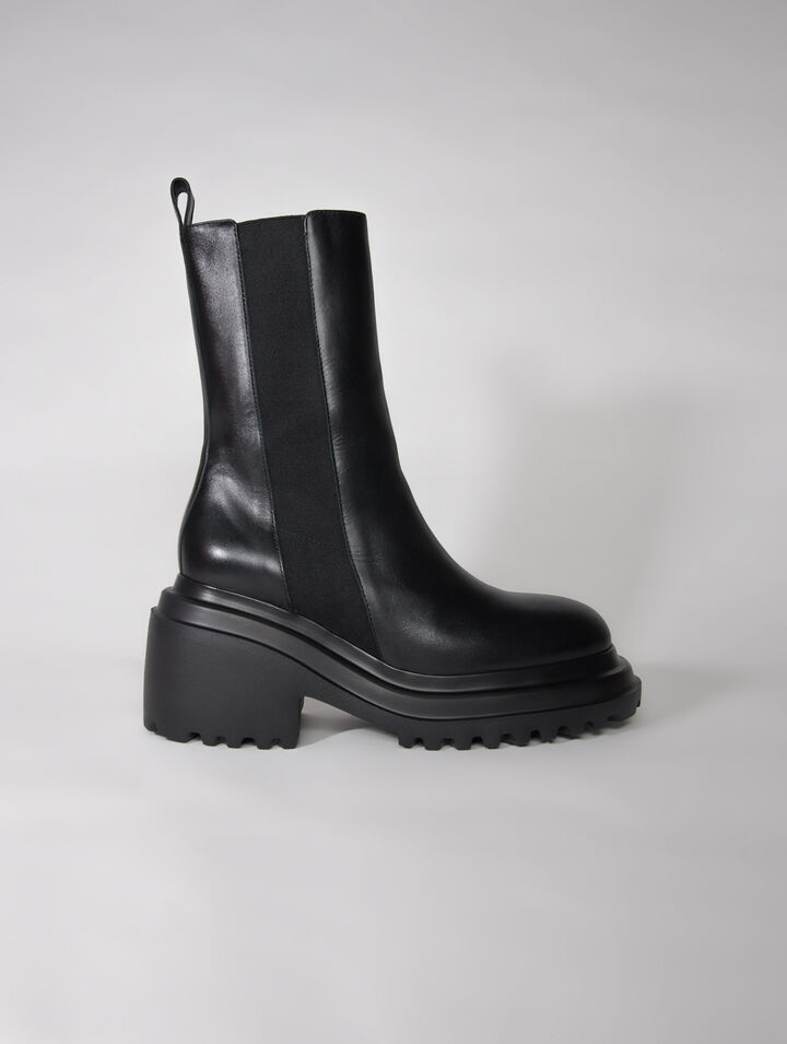 Stiefeletten aus Leder