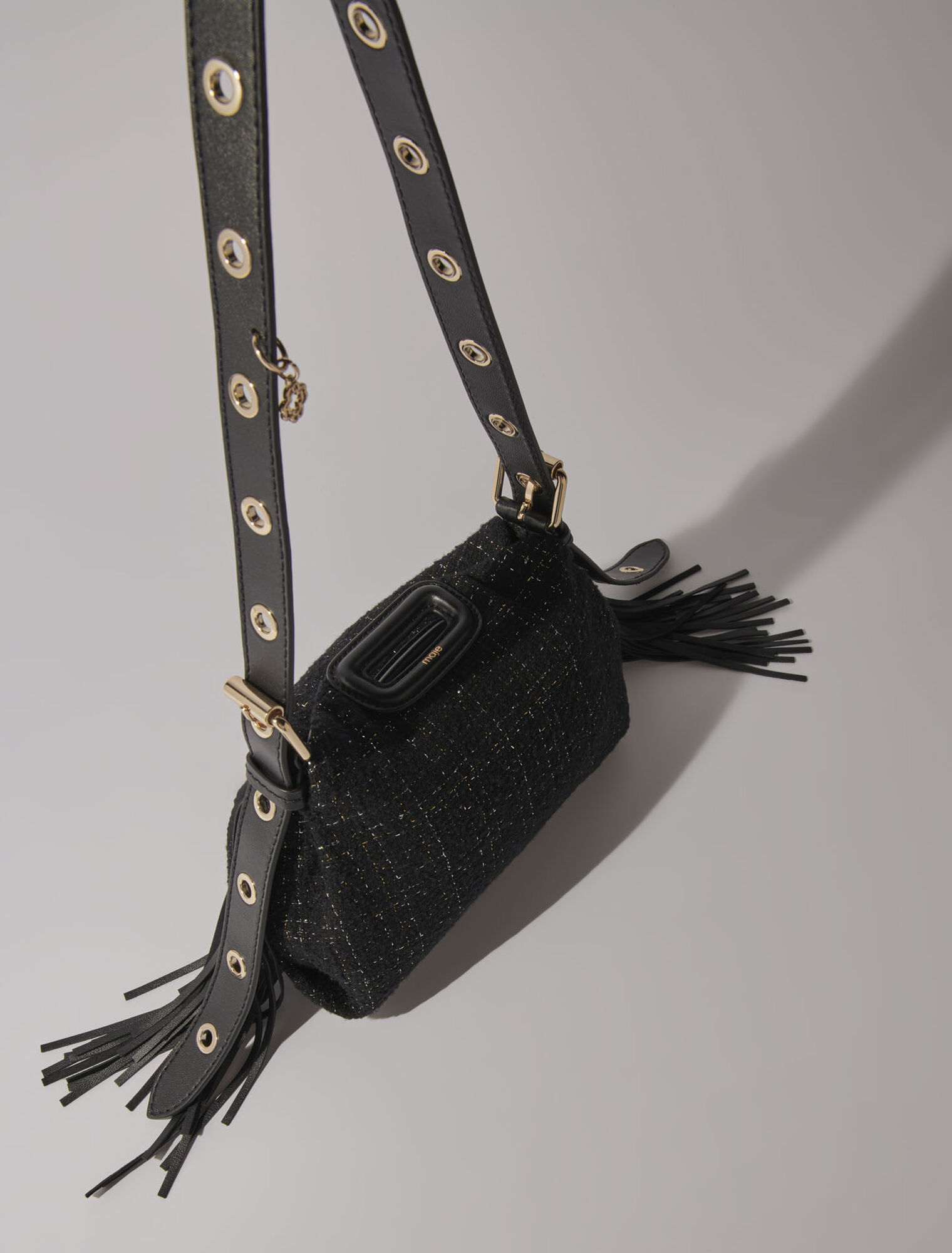 Miss M Mini-Tasche aus Tweed