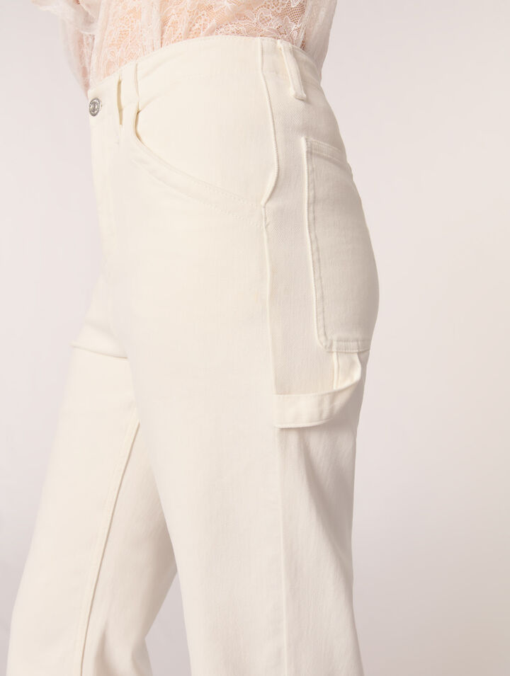 Jeans mit Carpenter-Schnitt