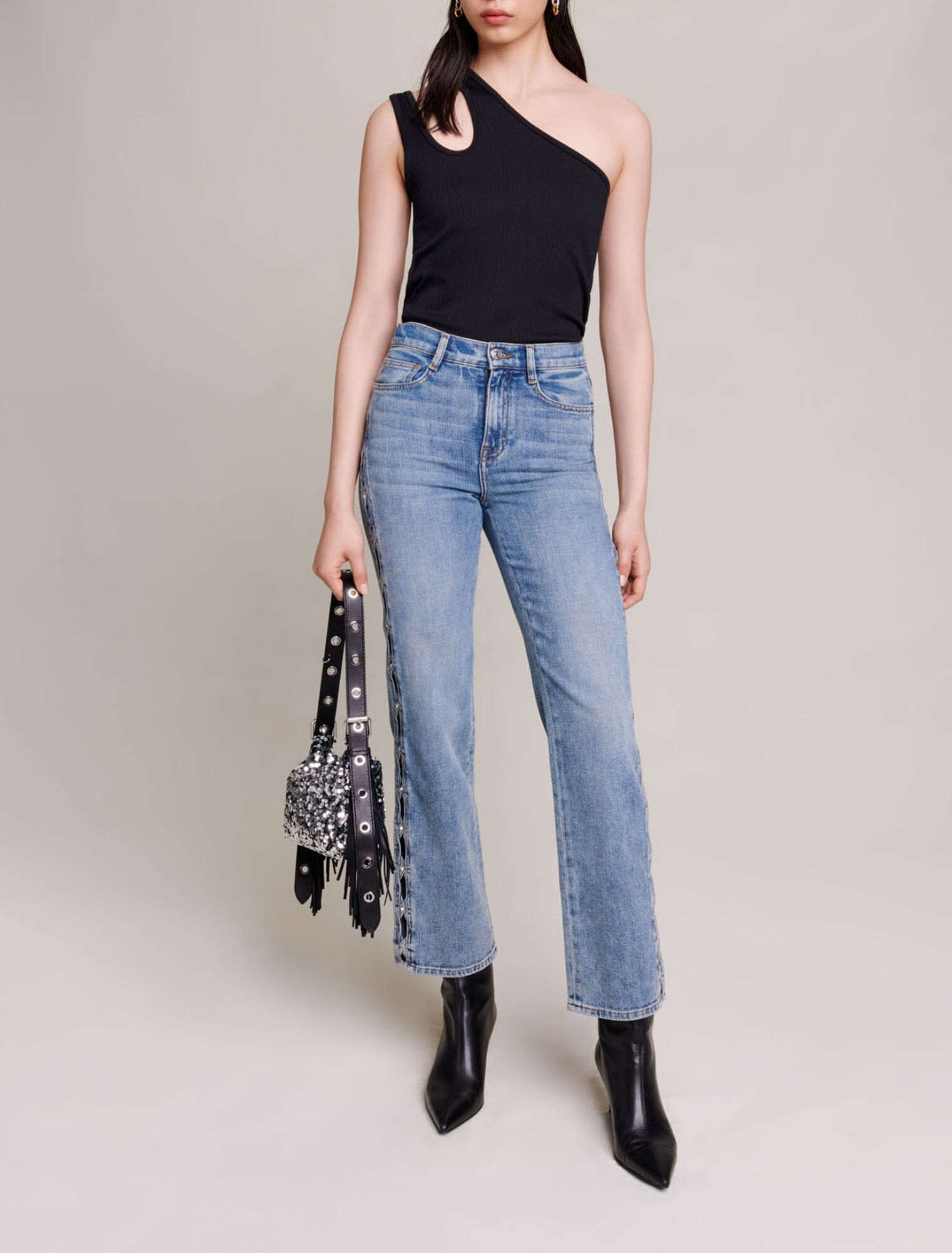 Jeans mit geradem Bein