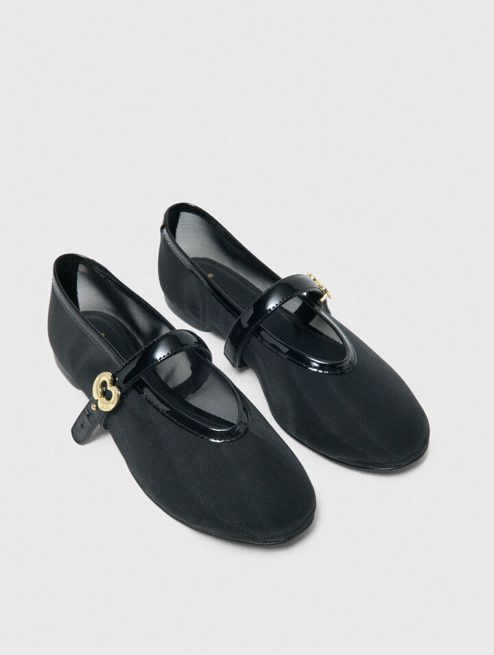 Ballerinas aus Mesh