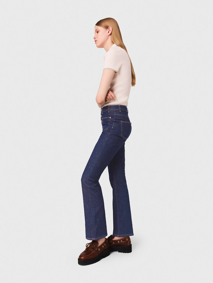 Denim-Jeans mit Taschen