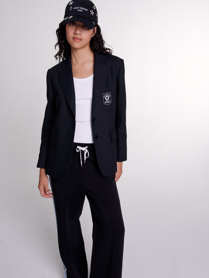 Bestickter Blazer