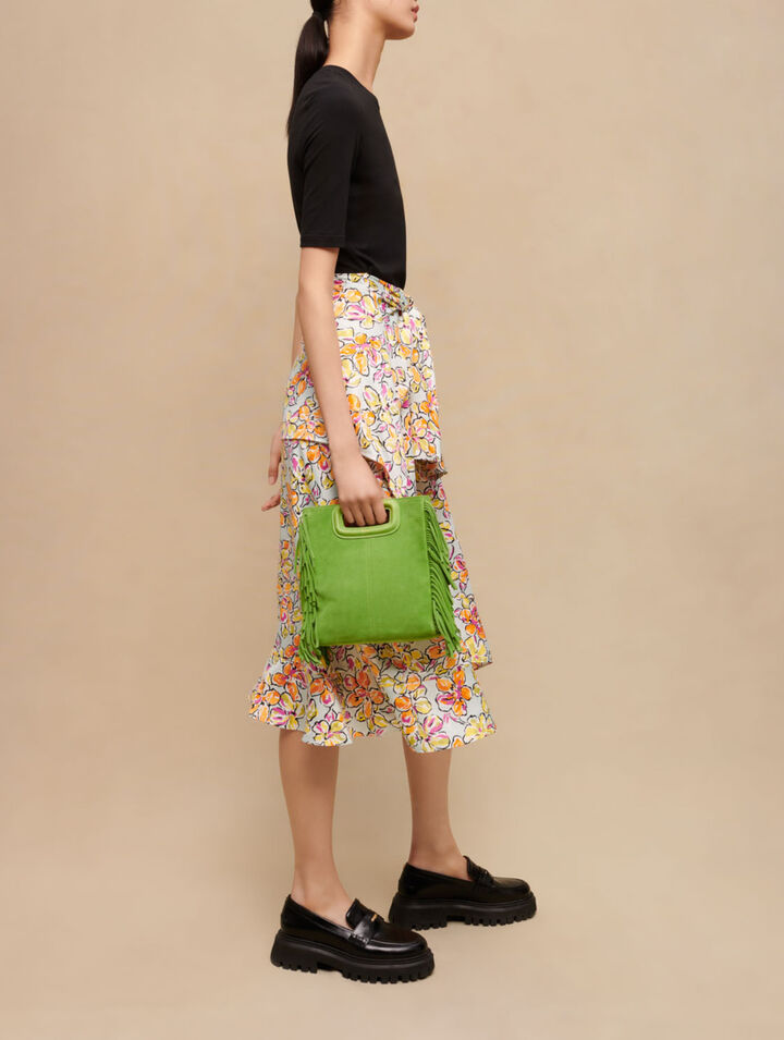 Geknoteter Kleid mit Blumenprint