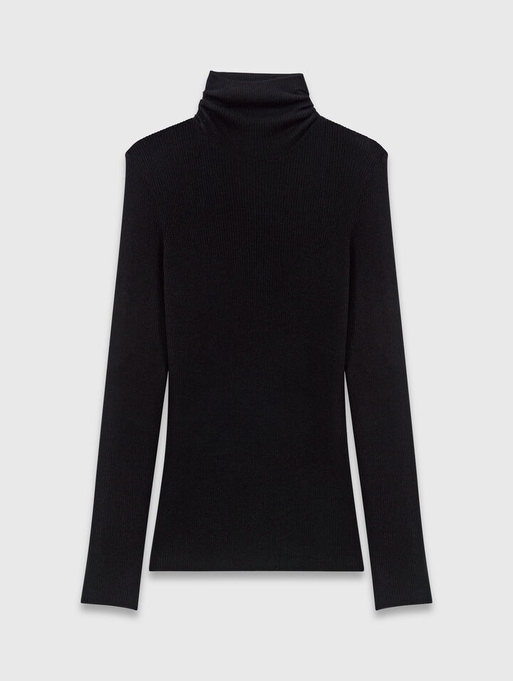 Zweite-Haut-Rollkragenpullover