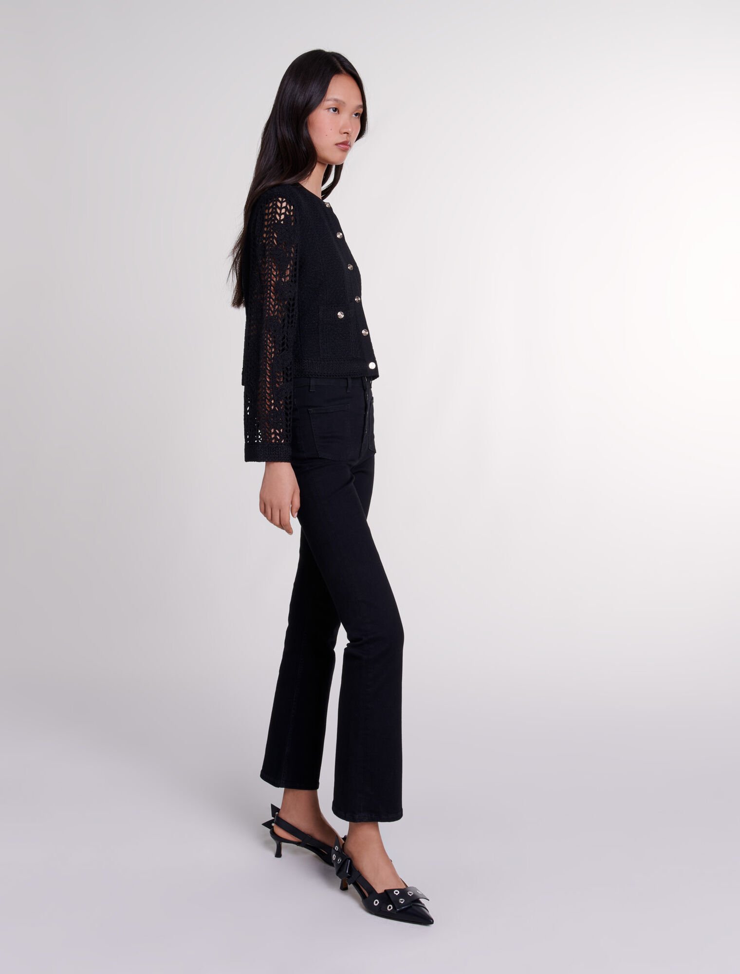 Gehäkelter Cardigan 