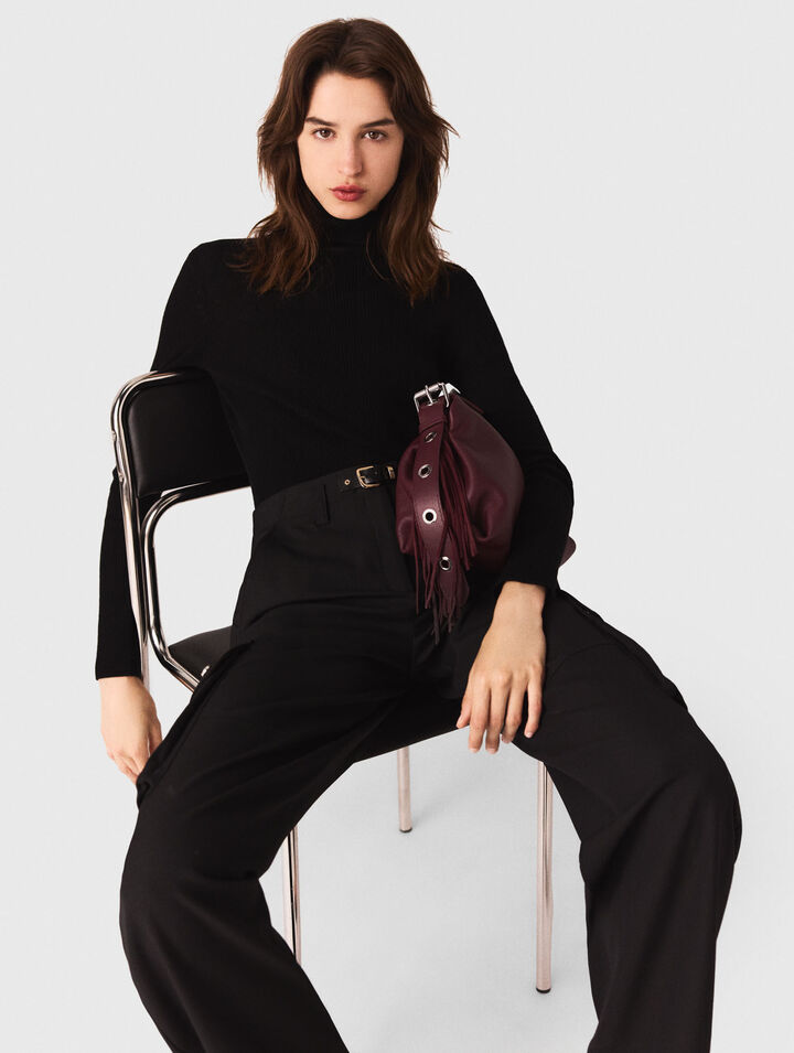 Zweite-Haut-Rollkragenpullover