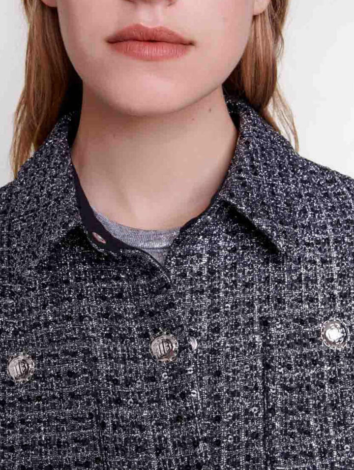 Tweed-Jacke