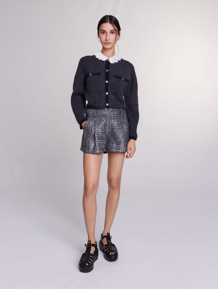 Tweed-Shorts