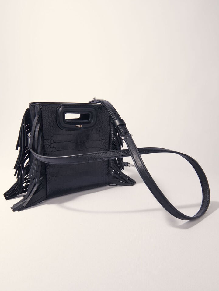 M Mini-Tasche aus Krokodilleder