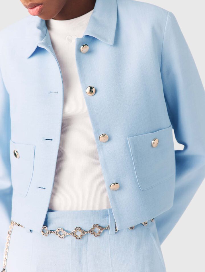 Einreihige Kurzjacke