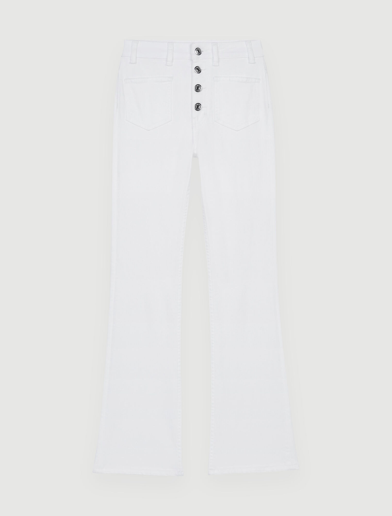 Ausgestellte Jeans mit Taschen