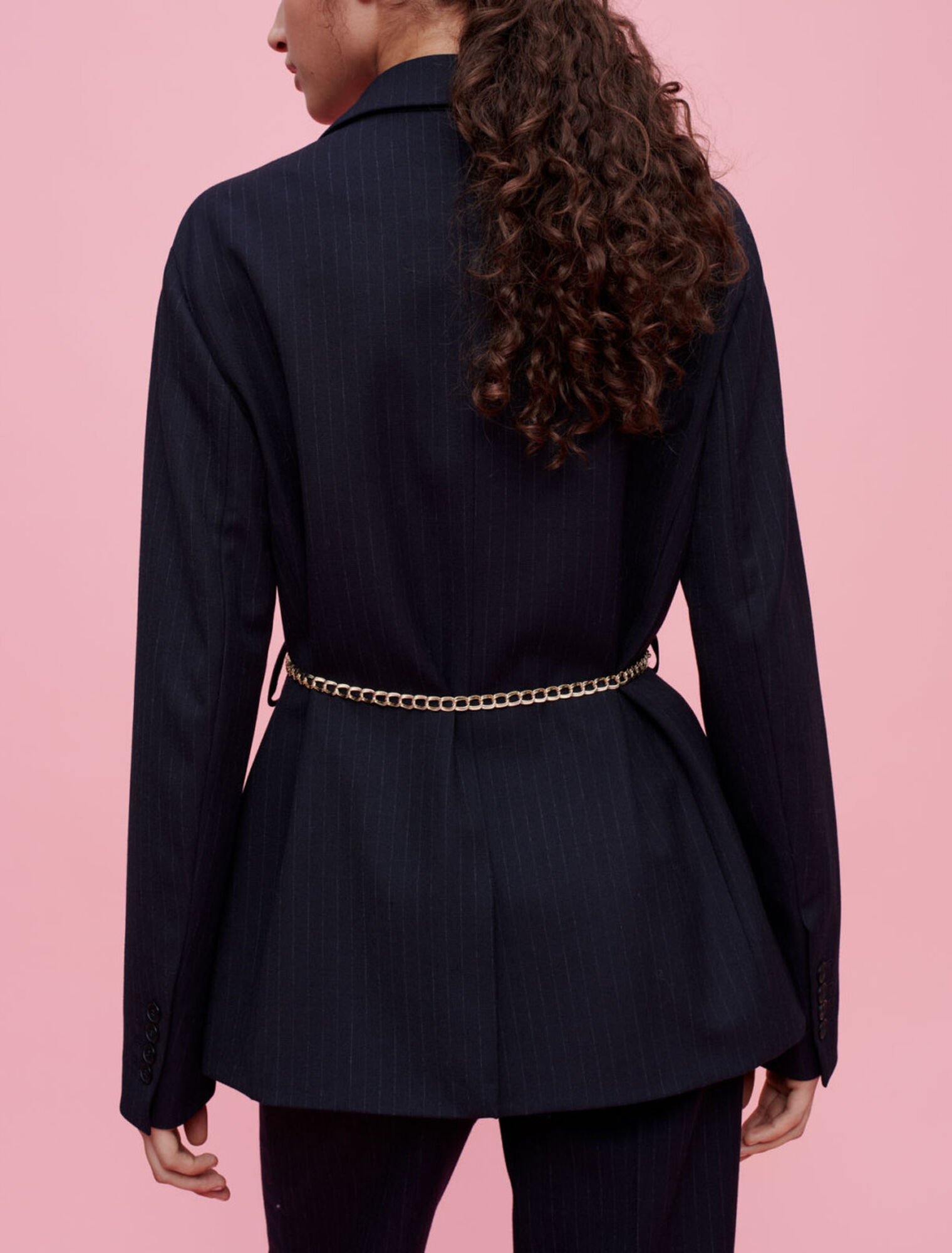Gestreifte Tennis-Tailoringjacke