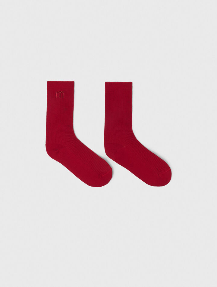 Socken mit Logo