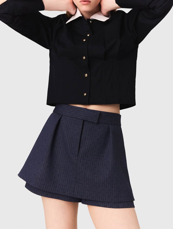 Shorts mit Strass