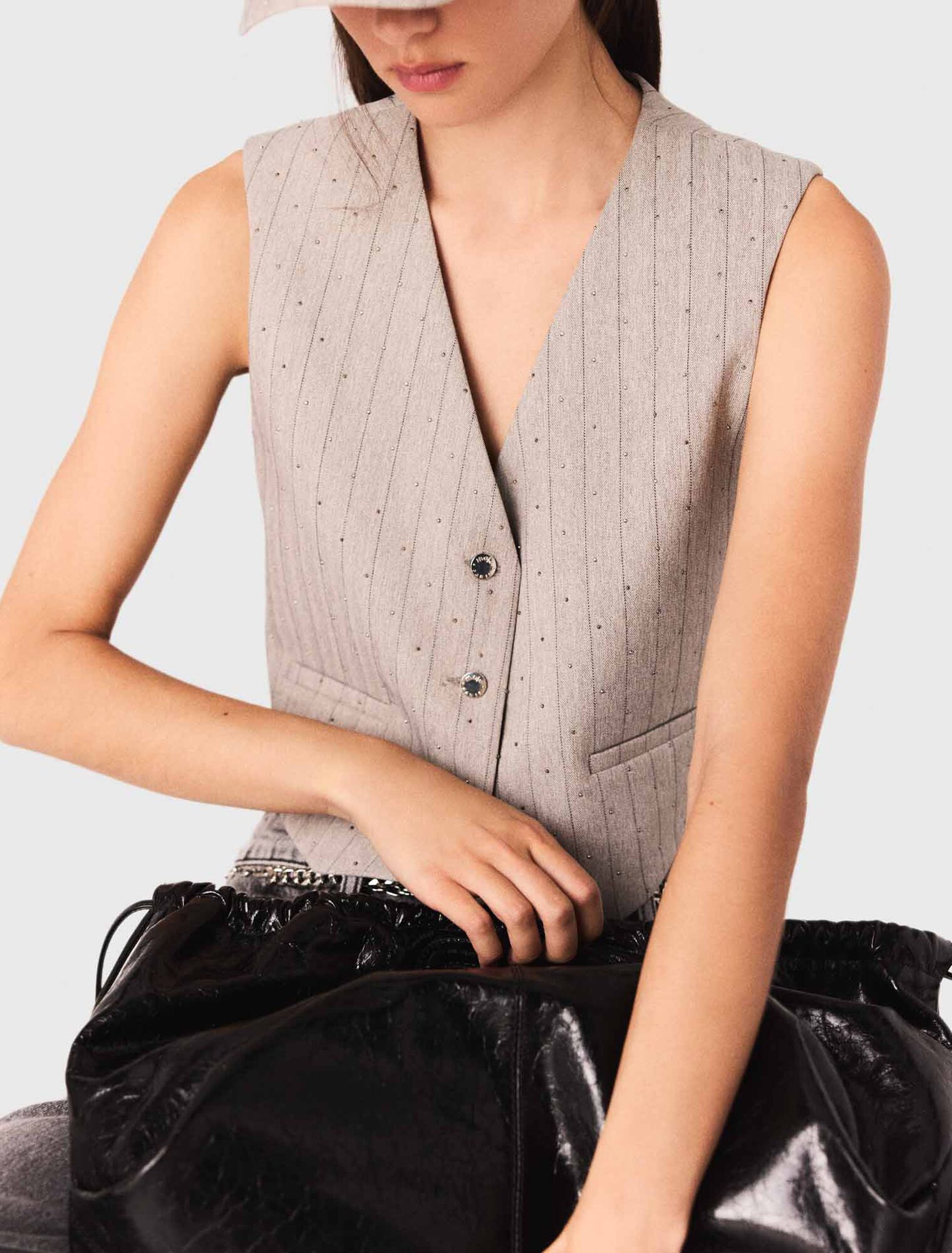 Blazer mit Strass