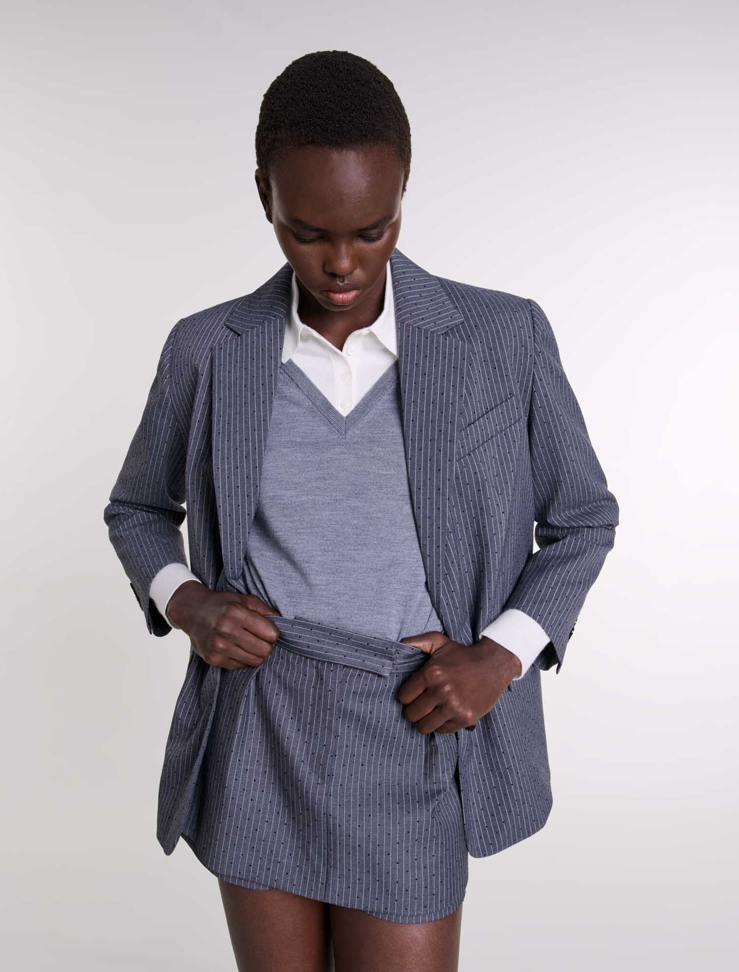 Blazer mit Strass