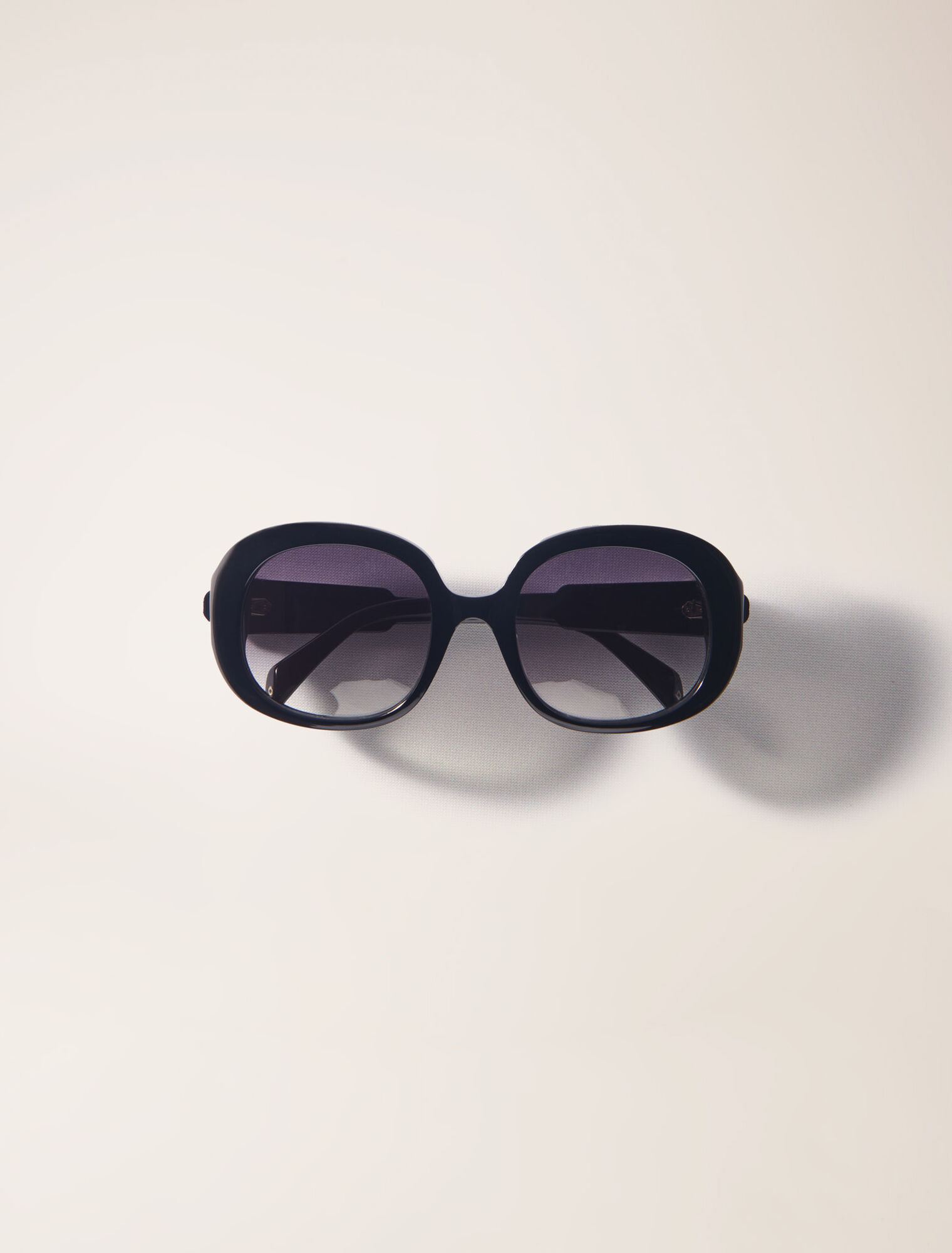 Runde Sonnenbrille aus Acetat