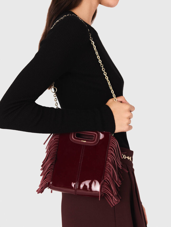 Tasche M mini aus Glattleder