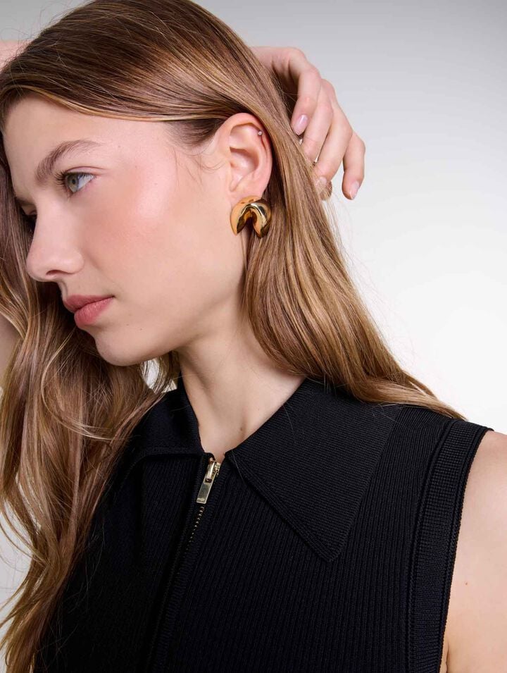 Glückskeks-Ohrringe