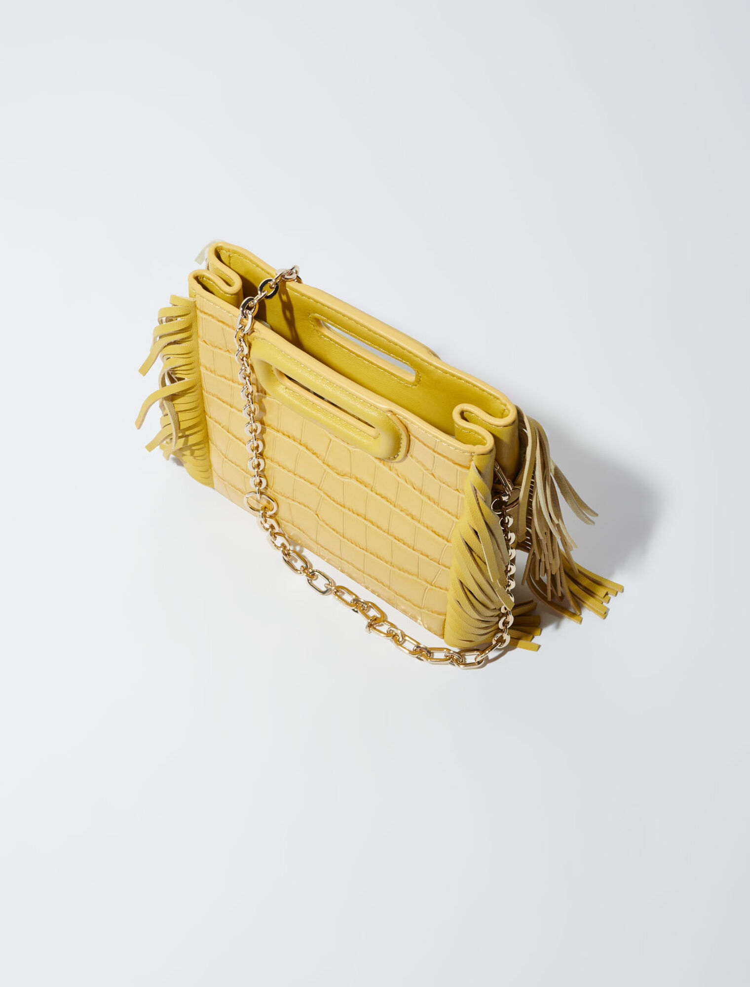 M Mini-Tasche aus Krokodilleder