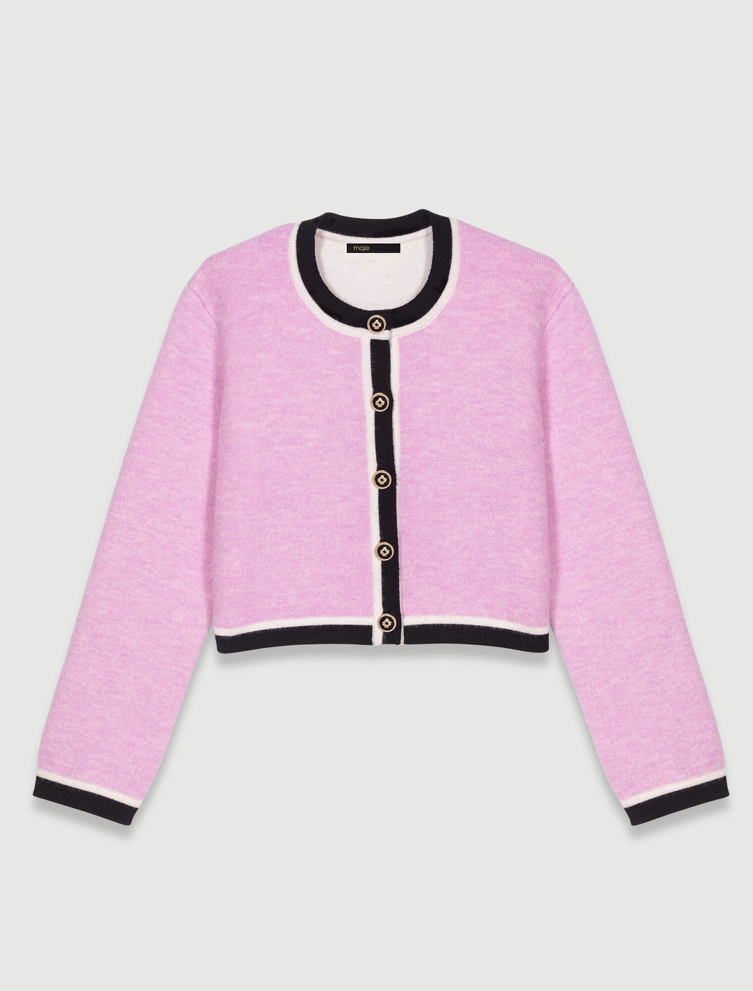Kurzer Strick-Cardigan