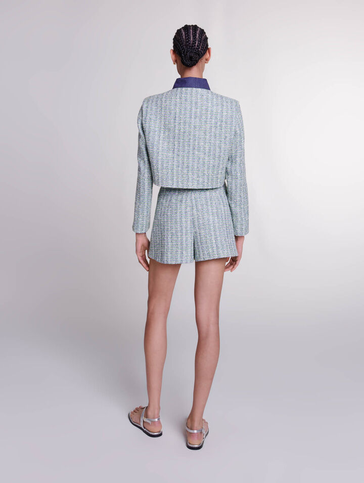 Tweed-Shorts