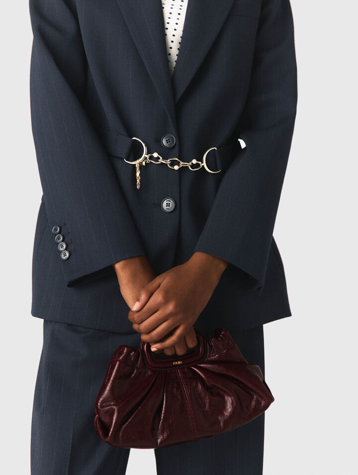 Gestreifte Kost&uuml;mjacke