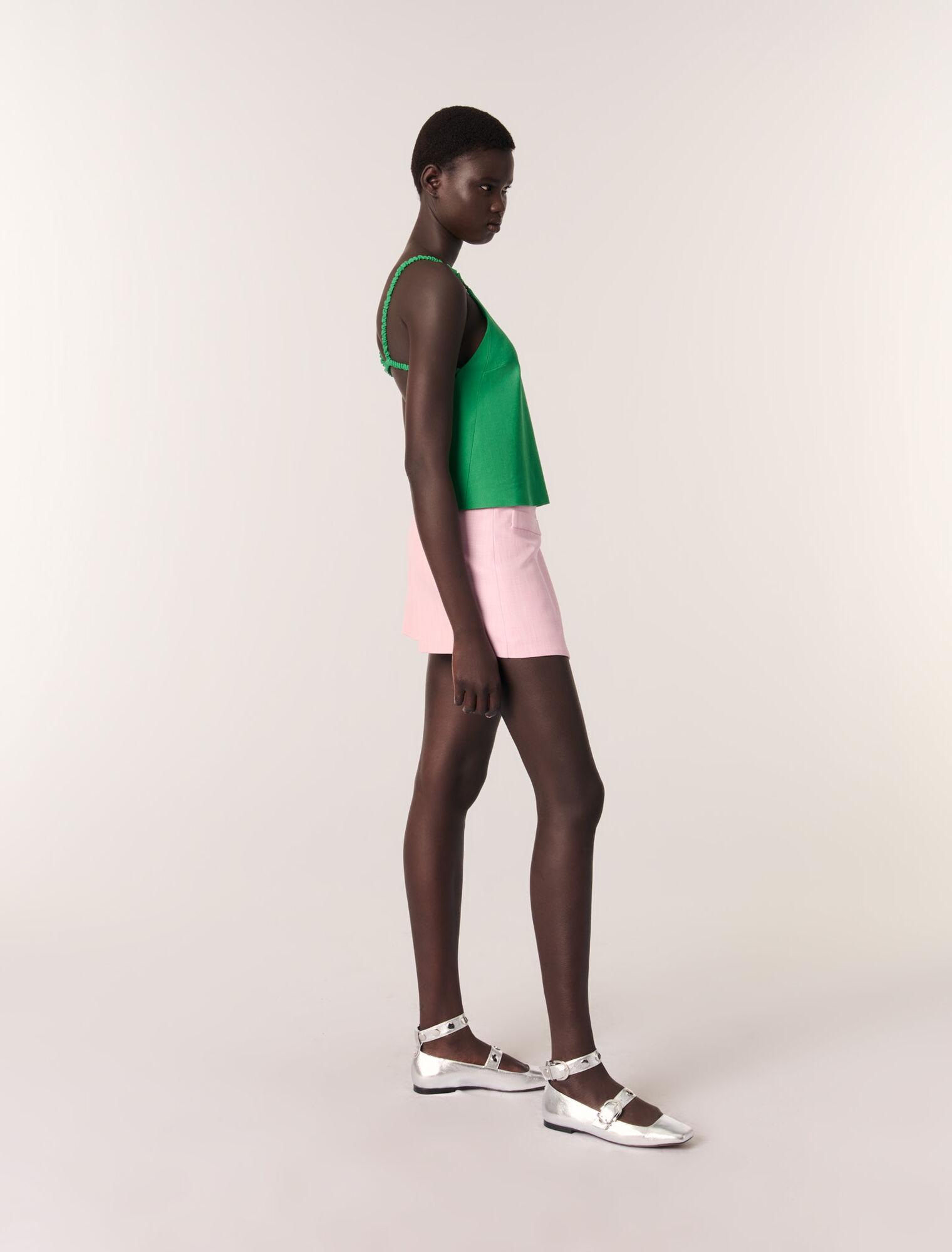 Elegante Wickel-Shorts
