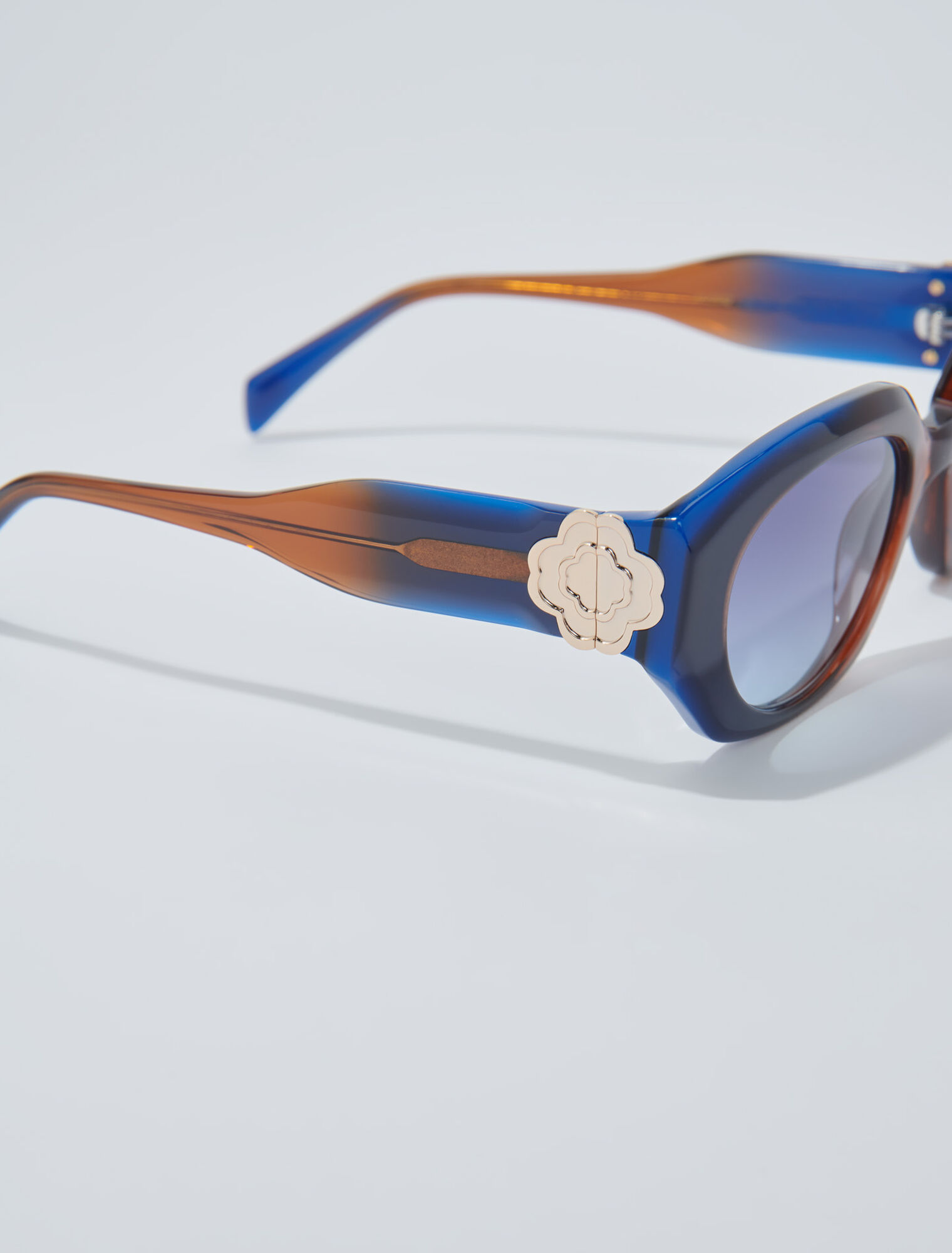 Runde Sonnenbrille aus Acetat