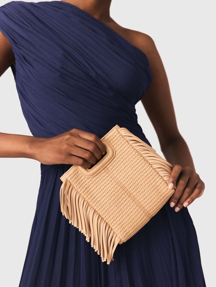 M Mini-Tasche mit Basteffekt